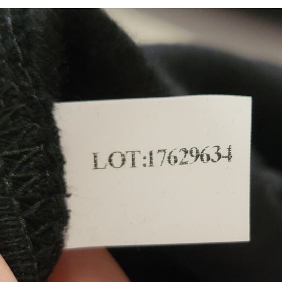 Mimi Wade Heart Palpatation Crewneck Long Sleeve Sweater Black Small 2/4 - Picture 7 of 11